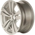 thumbnail image 3 of Kai 17 X 8 Reconditioned OEM Aluminum Alloy Wheel, All Painted Silver, Fits 2008 - 2010 BMW 5 Series, 3 of 7