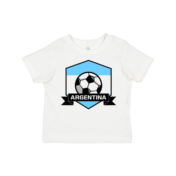 Inktastic Soccer Argentina Flag Banner Boys or Girls Toddler T-Shirt
