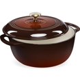 thumbnail image 1 of Olla holandesa Best Choice Products de hierro fundido esmaltado de 6 qt, 1 of 7