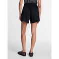 thumbnail image 3 of Time and Tru Women's Poplin Shorts, Sizes XS-XXXL, 3 of 5