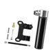 thumbnail image 5 of Minibomba para bicicleta de 120 PSI, bomba para neumáticos CNC de alta presión, fácil bombeo, inflado rápido, cilindro telescópico, compacta, para Negro y soporte, 5 of 8