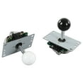 thumbnail image 4 of Board Game Rocker Joystick Encoder, Arcade Game DIY Parts Hardware High Temperature Resistant  For Friends Gathering Black And White, 4 of 8