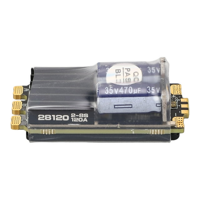 Controlador De Velocidad Eléctrico Sin Escobillas, Alta Seguridad DC7-33.6V ESC Sin Escobillas Soporte 128KHz PWM Para Modelo De Avión De Ala Fija