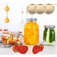 thumbnail image 4 of TFixol 80-Count Regular Mouth Canning Lids - Split-Type Metal Mason Jar Lids for Canning - Food Grade Material 100% Fit & Airtight for Regular Mouth Jars Canning Flats for Ball, 4 of 6