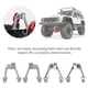 thumbnail image 5 of Montaje De Amortiguador De Choque RC, Montaje De Amortiguador De Choque Trasero Delantero Metal Profesional Duradero Para Axial SCX10 II Axial Para Actualización De Coche RC ANGGREK Otros, 5 of 8
