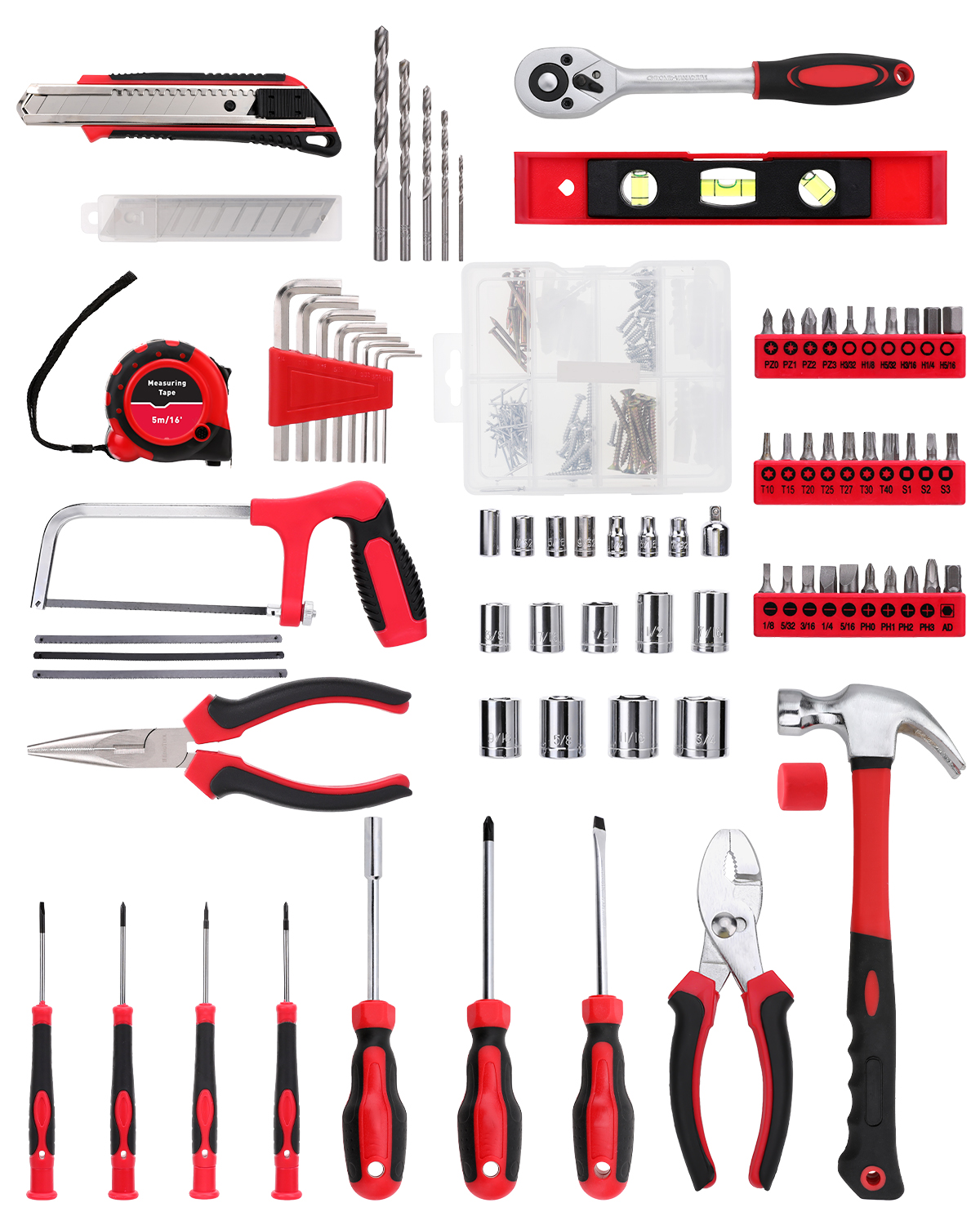 TOPHDY 226-Piece General Mechanic Tool Kit photo 2