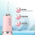 thumbnail image 3 of Irrigador oral USB Recargable Water Flosser Portable Dental Water Jet Ml Tanque de agua Limpiador de dientes IPx7 - Verde ACTIVE Biensenido a ACTIVE, 3 of 5
