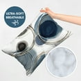 thumbnail image 3 of Americanflat 20"x14" Rectangular Abstract Throw Pillow with Premium Polyester - Blue and White, 3 of 8