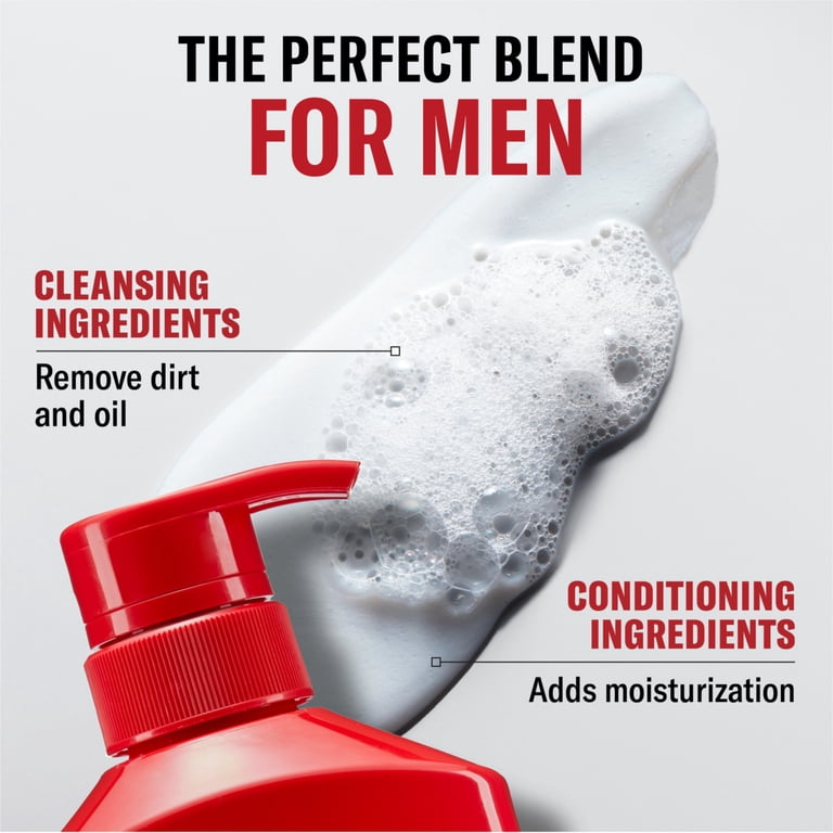 Old Spice Men's Fiji Shampoo for All Hair Types , 22 fl oz
