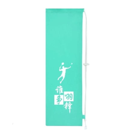 CEORPER Stylish Spring Buckles Badminton Rackets Storage Bag Plush Secure Drawcord