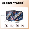 thumbnail image 5 of Xecao Colorful Sushi Food Art Print 4 Slice Toaster Cover with Pockets, Small Appliance Cover, Dust and Fingerprint Protection, Machine Washable, 5 of 7
