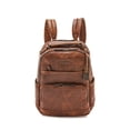 thumbnail image 1 of FRYE Logan Backpack Backpack Cognac Antique Pull Up One Size, 1 of 4