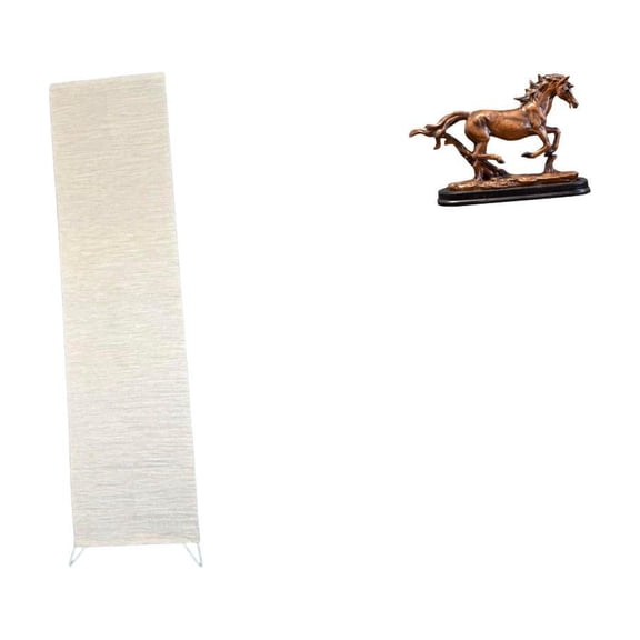 Floor Lamp Shade Light Cover Horse Figurine Paper Material for Home Decor Living Room Desk Display