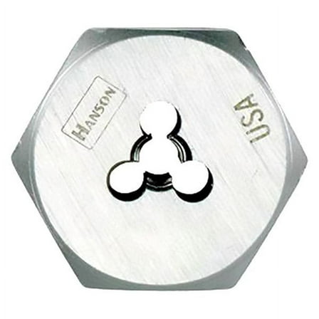 IRWIN 6512 - 3/16"-24 NS Hanson Fractional HCS Solid Hexagon Die