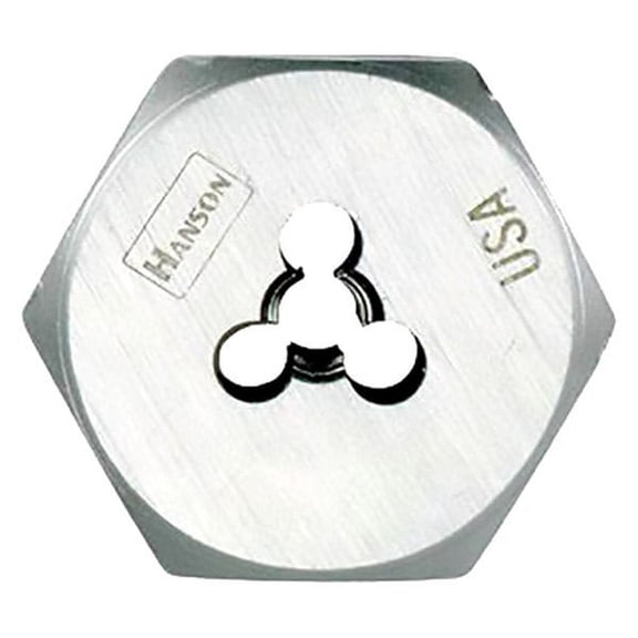 IRWIN 6512 - 3/16"-24 NS Hanson Fractional HCS Solid Hexagon Die