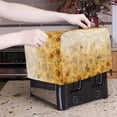 thumbnail image 5 of Xixirimido Butterfly Sunflowers Print Toaster Cover Toaster Appliance Dust-proof Cover For Kitchen Small Appliance Dust Cover with Drawstring Kitchen Accessories, for 2 Slice, 5 of 7
