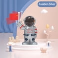 thumbnail image 2 of Fridja Solar Astronaut Car Ornaments Beckoning Astronaut Doll Car Center Console Ornaments, 2 of 5