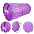 thumbnail image 4 of Semfri 21PCS Cat Toy Set Violet Collapsible Kitten Tunnel Indoor Interactive Cat Toys Teaser Stick Spring Fluffy Mouse Crinkle Ball for Kittens Bunnies Puppies, 4 of 9