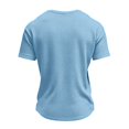 thumbnail image 5 of Soccer Cup 2026 Jersey for Men, Crew Neck Short Sleeve Deutschland Kicker Graphic Tee with Waffle Knit - Breathable Athletic Top Light Blue XL, 5 of 7