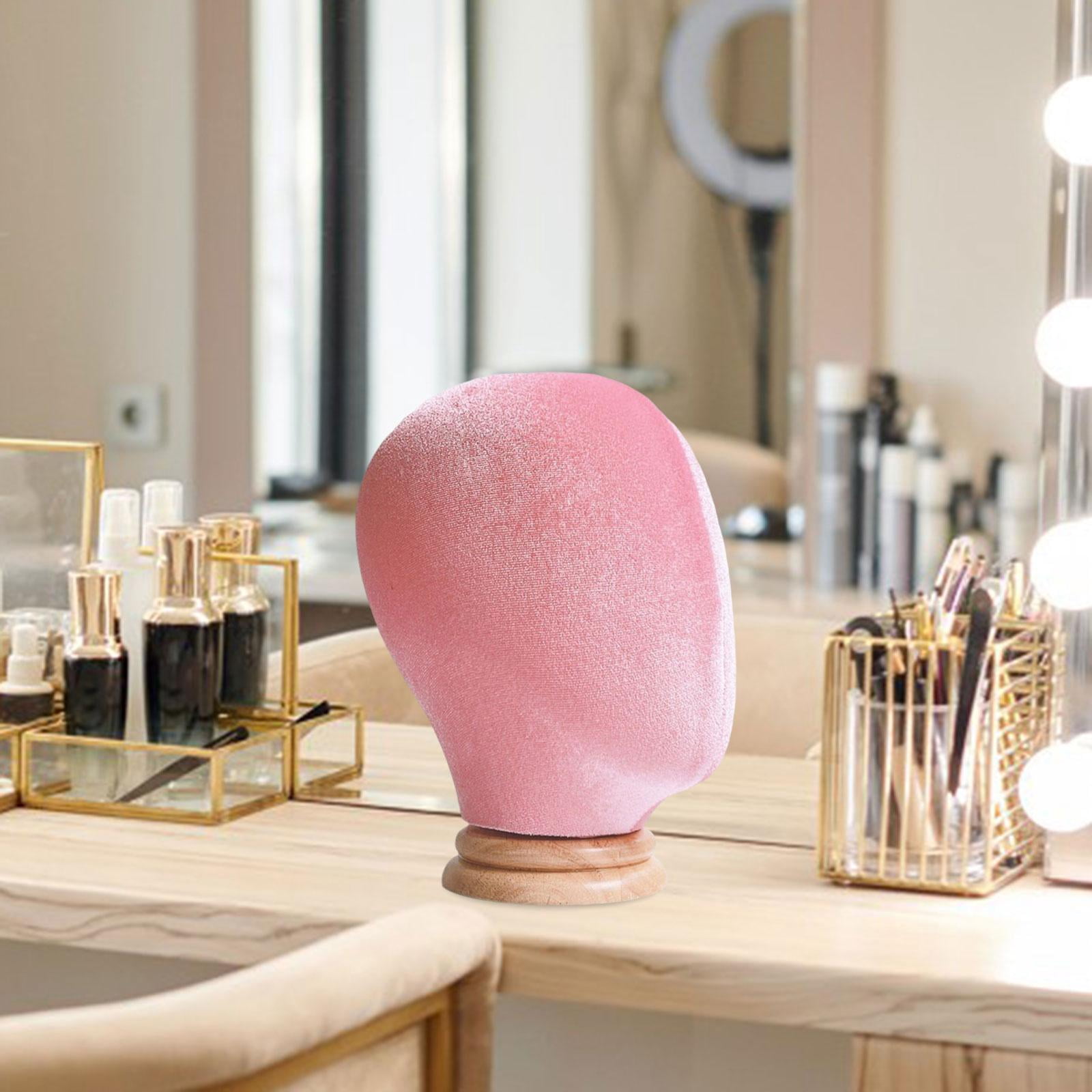 TOOYFUL Display Head Mannequin Head Display for Beauty Salon or Shop Display pink