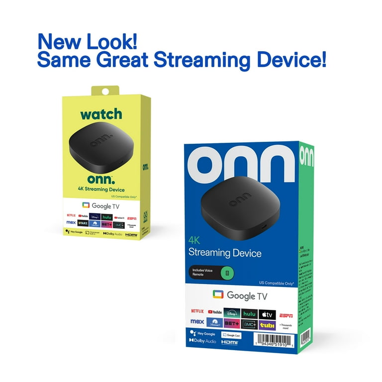 その他 onn. 4K pro Onn+ 4K Streaming Device with Google TV, Dolby Vision HDR10+
