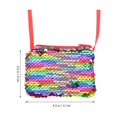 thumbnail image 5 of Bolso bandolera pequeño con una sola correa y lentejuelas, 5 of 5