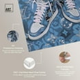thumbnail image 4 of Blue Dreams Sneakers Canvas Modern Sneaker Art by Art Remedy, Gallery Wrapped, 10 x 15, 4 of 7