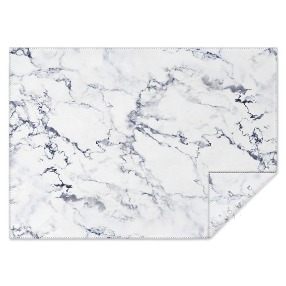 Grey Marble Tablecloth,Wipeable Polyester Table Cover for Rectangle Tables,Foldable Table Clothes Fitted Tablecloths for Dining Room Camping Indoor Outdoor
