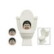 thumbnail image 3 of 8pcs/set Skibidi Toilet Game Building Block Toys Tv People Speakerman Monitor Cameraman Figures Doll Decoration, 3 of 5