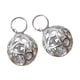 thumbnail image 5 of 2x Bola hueca Charms Jaula Colgantes Elegante DIY Metal Decoración para el hogar Materiales para pulseras Fabricación de collares Fabricación, 5 of 9