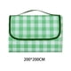 thumbnail image 3 of Manta de camping, esterilla de playa, impermeable, portátil, plegable, para pícnic Verde, 3 of 9