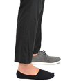 thumbnail image 6 of TeeHee Men's Seamless No Show Socks 3 Pairs Cotton Dress Footie Liner Socks (Black), 6 of 6