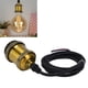 thumbnail image 3 of Kit De Lámpara Colgante, Kit De Cable De Lámpara Con Enchufe Colgante Duradero, Resistente Y Dorado, Para Decoración Del Hogar, Cocinas, Restaurantes, 3 of 7
