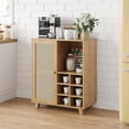thumbnail image 5 of STARY Sideboard Buffet Cabinet, Bar Cabinet with Wine Racks and Adjustable Shelf for Kitchen, Living Room, Home Bar, Nature, 5 of 8