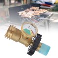 thumbnail image 3 of Compatible avec Barbecues, Réchauds de Camping Réservoir de Propane Adaptateur en Laiton avec Manomètre, 3 of 8