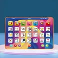 thumbnail image 2 of Danhjin Kids Tablets Ages 3-7 Kids Tablet, Boys Learning Pad Educational Toy Teach Alphabet Numbers Math Early Development, 2 of 9