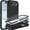 Black/Black, variant on REQO for iPhone 17 Air Case, Military Grade 3 in 1 Heavy Duty Shockproof/Drop Proof/Dust Proof Case with 2Pcs Tempered Glass Screen Protector