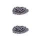 thumbnail image 3 of Cateissary Cuentas espaciadoras de 200 piezas, bola suelta, superficie galvanizada, suministros de artesanía, accesorios pequeños para , collar, negro 4mm 2piezas, 3 of 6