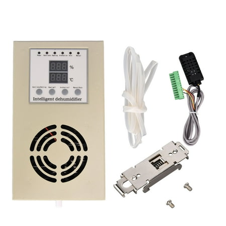 

OTVIAP Semiconductor Refrigeration Dehumidification Device Fan Type Dehumidifier Intelligent Dehumidification Device Semiconductor Refrigeration Dehumidifier AC110~230V 50/60hz