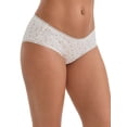 thumbnail image 5 of INSPIRE CHIC Women's Flower Print Mid-Waisted Full Coverage Briefs Elastic Comfortable Breathable Cotton Underwear M Light Yellow, 5 of 5