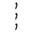 thumbnail image 4 of Eigraketly 1 Uds deporte silicona antideslizante largo rodilla apoyo transpirable compresión Brace Type1 NO1, 4 of 6