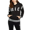Juicy Couture Women's Cotton Gothic Logo Hoodie Black Size X-Small