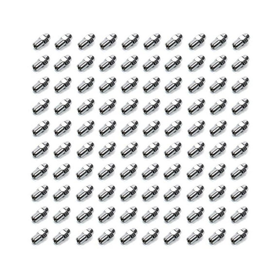 100 Lugnuts 1/2 Std Mag Closed End