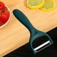 thumbnail image 5 of Pelador de acero inoxidable verde pelador de frutas pelador raspador, 5 of 6