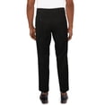 thumbnail image 2 of DOCKERS Mens Black Straight Fit Stretch Pants 31W/ 30L, 2 of 2