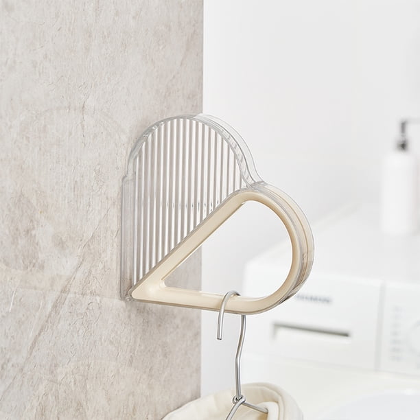 Perchero de Almacenamiento Love Hanger XWSHYW para Baño No Necesita Perforar Impermeable y Prueba de Hum