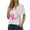 White, variant on Cancer Shirts Women Fight Cancer Shirt Cancer Awareness Tshirt Pink Ribbon Cancer Awareness T-Shirt Novelty Graphic Short Sleeve Tops (Pink, XXL)