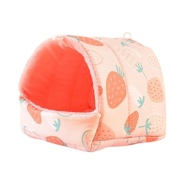 Cama portátil de animales , plegable, cómoda, esponjosa, lavable, para hámster, pequeña jaula para mascotas para cobayas, A Sunnimix Nido de hámster