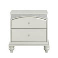 thumbnail image 5 of Bowery Hill Transitional 2 Drawer Nightstand in Platinum, 5 of 5