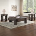 thumbnail image 3 of Steve Silver Salina 53 inch Square Coffee Table, Distressed Deep Espresso, 3 of 5